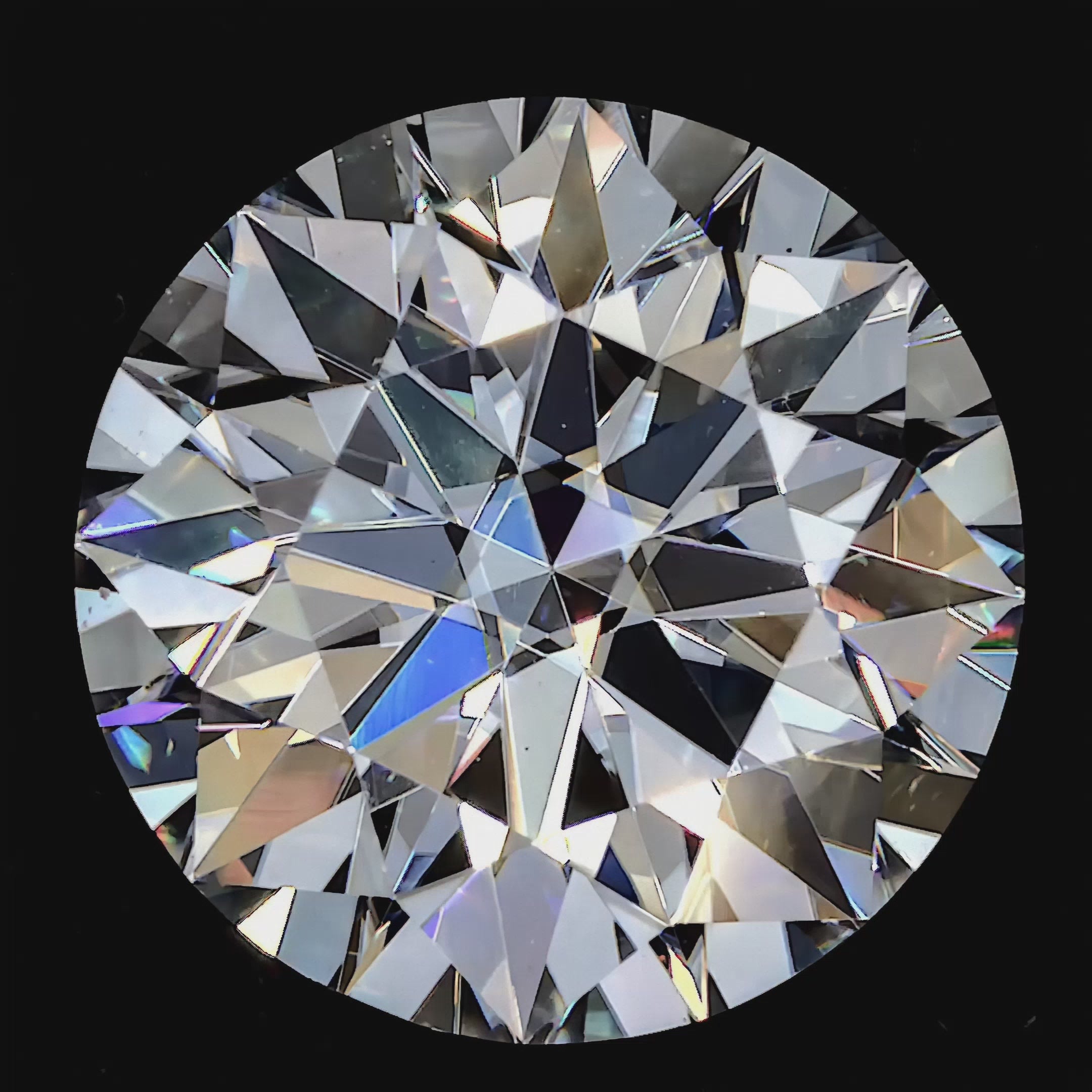 1.31 Carat Forever One Round Brilliant Cut Moissanite Gemstone (7x7mm 